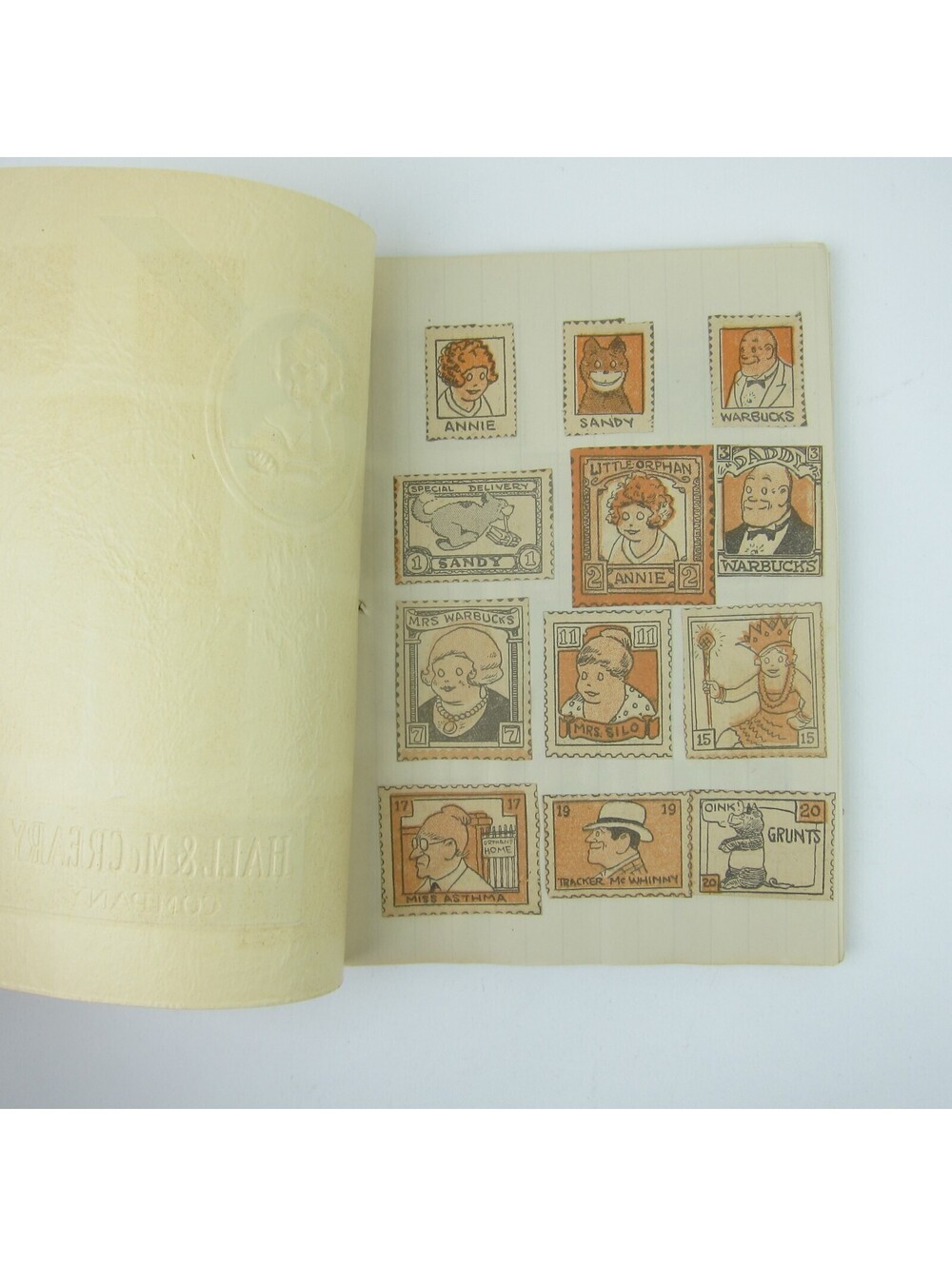 Vintage Comic Strip Stamps Collection Orphan Annie Toots & Casper Gasoline Alley